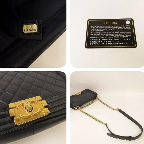 💎✨ celebrity ✨💎 Chanel boy bag quilted 25 crossbody - Picture 14 of 16